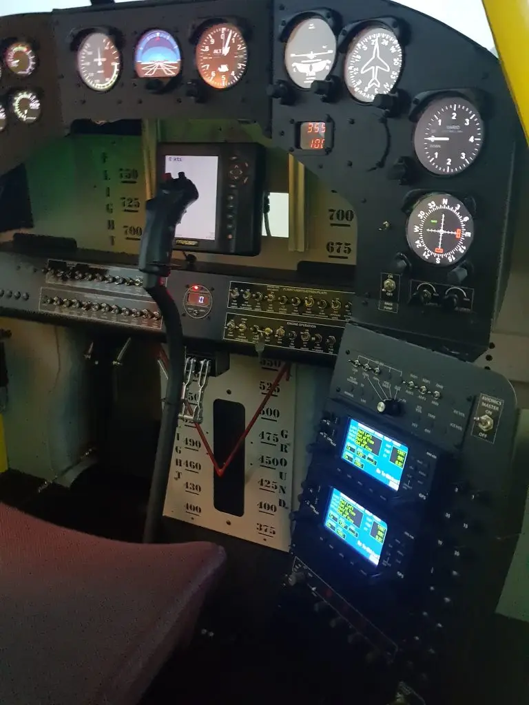 ELITE Air Tractor Cockpit