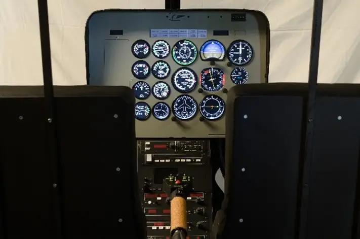Bell 206 Cockpit Instrumentation