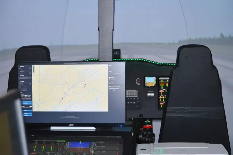 AW139 Open Cockpit Instructor Station