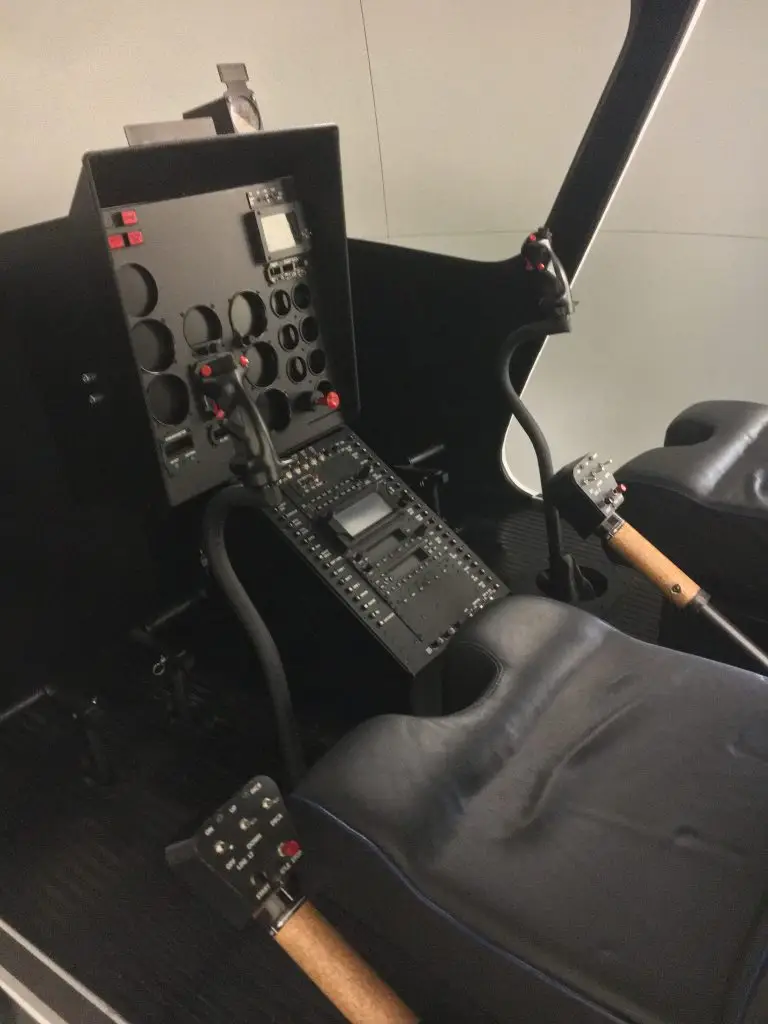 Enstrom 480 Simulator Cockpit